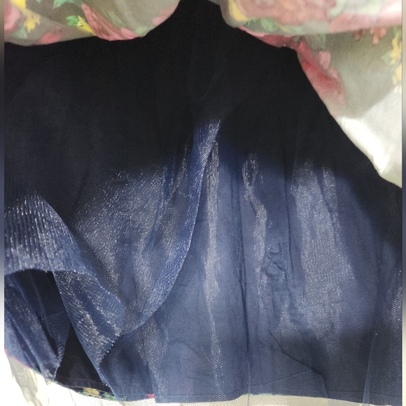 Janie and Jack Girl Dresses Navy Floral Dress - Picture 5 of 6